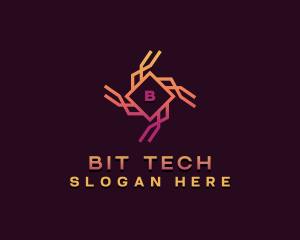 Cybersecurity Tech Software logo design