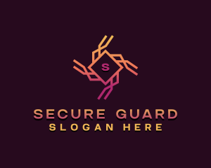 Cybersecurity - Cybersecurity Tech Software logo design