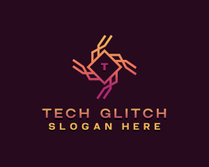 Cybersecurity Tech Software logo design