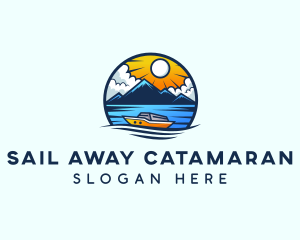 Sailing Maritime Ferry logo design