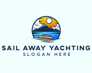 Sailing Maritime Ferry logo design