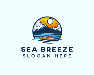 Sailing Maritime Ferry logo design