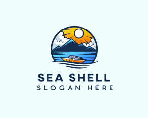 Sailing Maritime Ferry logo design