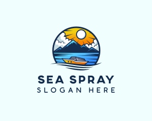 Sailing Maritime Ferry logo design