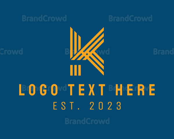Digital Professional Letter K Logo