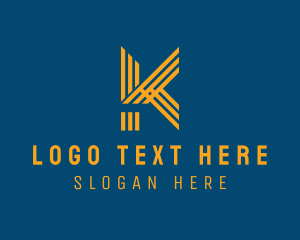 Digital Professional Letter K Logo