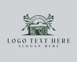 Videography - Camera Photography Studio logo design