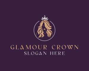 Pageant - Crown Woman Pageant logo design