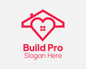 Heart Housing Property  Logo