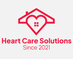 Heart Housing Property  logo design