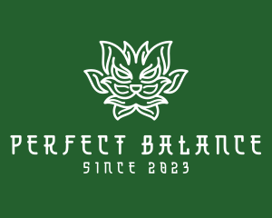 Symmetry - Herbal Dragon Plant logo design