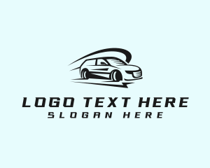 Drag Racing - Fast Race Car logo design