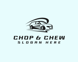 Fast Race Car Logo