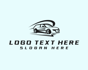 Race - Fast Race Car logo design