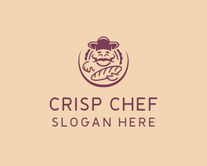 Pastry Chef Baking logo design