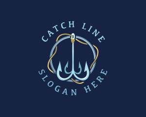 Hook - Marine Fishing Hook logo design