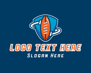 Sports Team - College Football Shield logo design