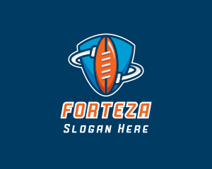 College Football Shield  logo design