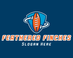 College Football Shield  logo design