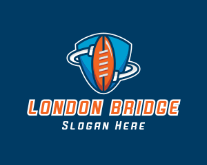 College Football Shield  logo design