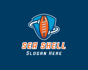 College Football Shield  logo design