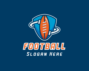 College Football Shield  logo design