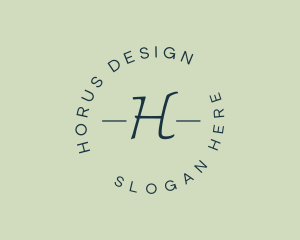 Round Company Brand  logo design