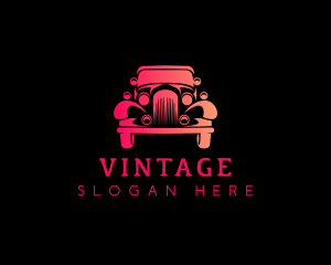 Vintage Car Detailing logo design