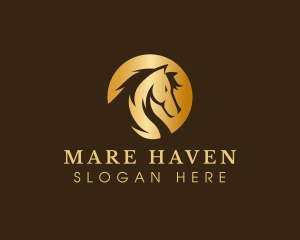 Mare - Horse Bronco Stallion logo design