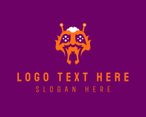 Bug - Alien Bug Monster logo design