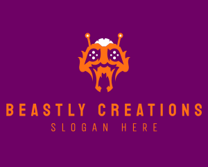 Alien Bug Monster  logo design