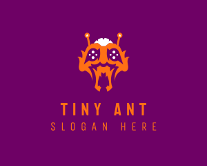 Alien Bug Monster  logo design