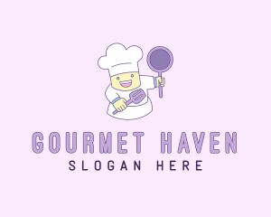 Kiddie Culinary Chef logo design