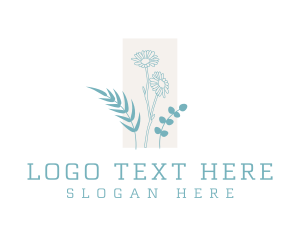 Bohemian - Vintage Floral Boutique logo design
