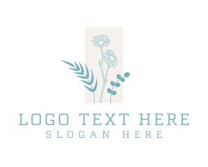 Vintage Floral Boutique Logo