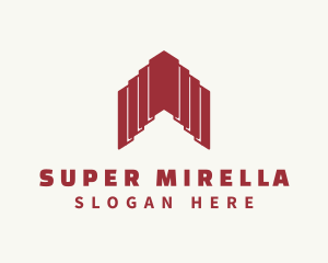 Subdivision - Roofing Home Property logo design