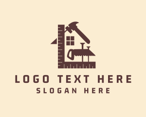Contractor - House Renovation Tools logo design
