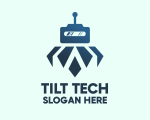 Tech Robot Android logo design