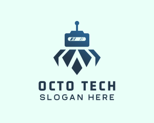 Tech Robot Android logo design