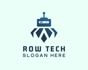 Tech Robot Android logo design