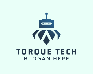 Tech Robot Android logo design