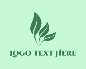 Nature Conservation - Herbal Plant Horticulture logo design