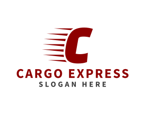 Express Logistics Moving Company logo design