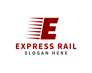 Express Logistics Moving Company logo design
