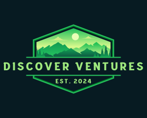 Explore - Mountain Trail Exploration logo design