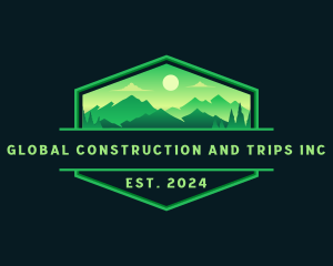 Mountaineer - Mountain Trail Exploration logo design