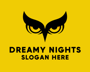 Night Owl Bird logo design