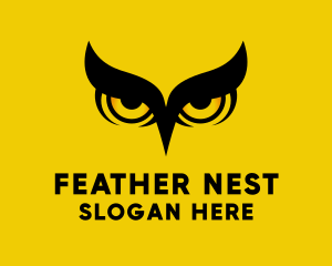 Night Owl Bird logo design