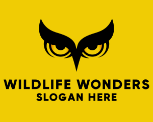 Zoology - Night Owl Bird logo design