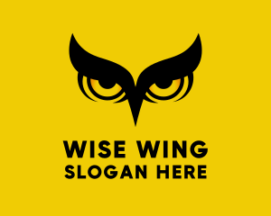 Owl - Night Owl Bird logo design